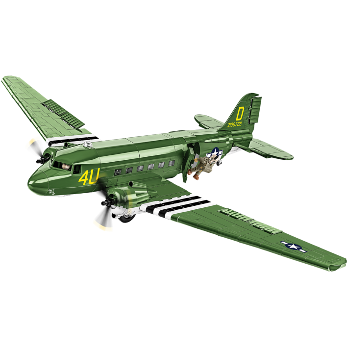 Modellino Aereo Douglas C-47 Skytrain D-Day USA Scala 1/144 - Altaya Die-cast
